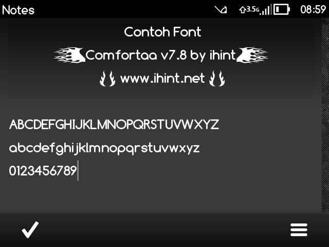 Font Comfortaa V7.8 By Ihint
